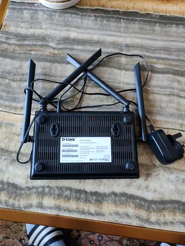My D-Link WiFi Router (4 Antennas) - Used, Working