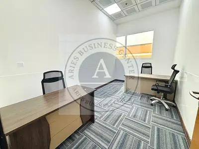 BRAND NEW LUXURY OFFICE SPACE WITH DEWA CHILLER WIFI | 1 FREE PARKING