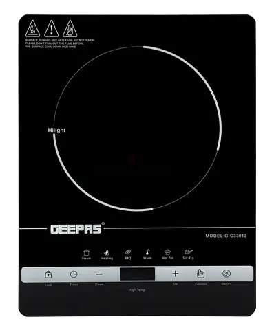 Geepas Portable Induction Hot Plate - Single Burner