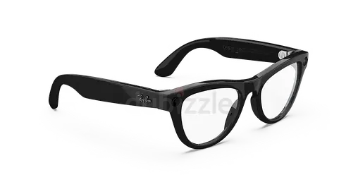 Shiny Black frames with Clear lenses GEN 1