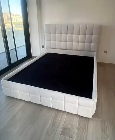 Brand New Luxury Elegant Desgin King Size Bed - Fully Customizable Bedframe - UAE Sharjah Made