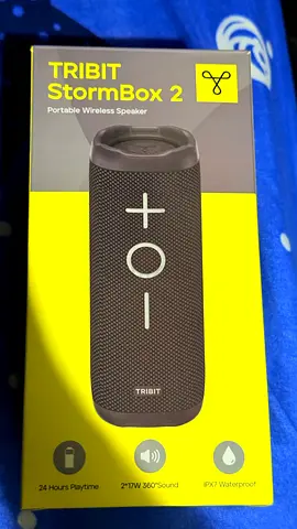 Tribit Portable Bluetooth Speaker - Black (Good Condition)