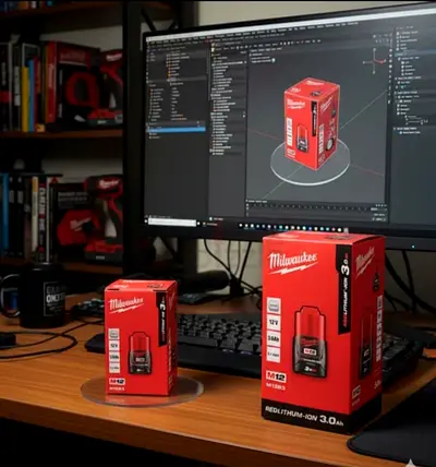 MILWAUKEE M12/3.0 AH BATTERY (NEW)