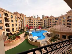 Pool view | Next to circle mall | Opposite park