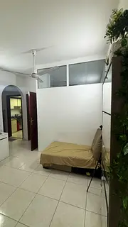 1BHK with Big Balcony in Al Hamriya Near Burjman Metro Station Available on Monthly Family only.