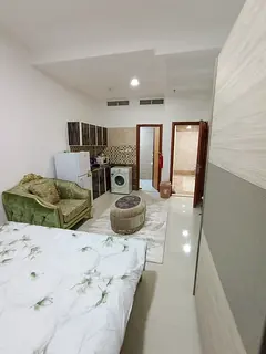 Studio apartment for rent - Al Rawda - Sheikh Ammar Street - Rent 2700 AED per month - Security depo