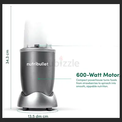 NutriBullet 600 Watts Pre Loved Indeed- Just Machine no cups no blades