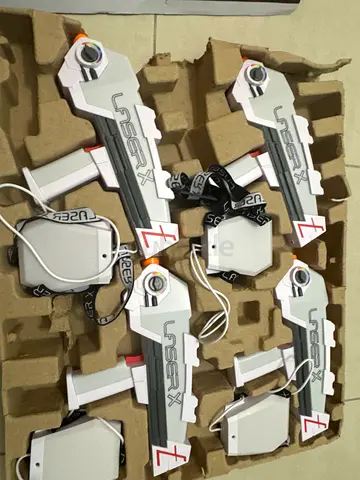 Laser X 4-player laser tag set — complete, used
