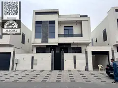 🏡 Brand new villa in Al Bahia | 5 master bedrooms + living room, majlis, and maid's room | Ce