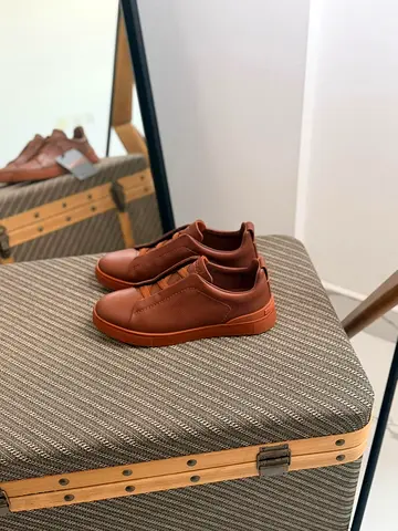 Triple Stitch™ Foliage Deerskin Sneakers