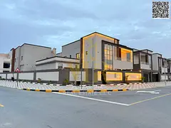 Two-story villa with all-inclusive price (electricity, water, and air conditioning) in one of Ajman&