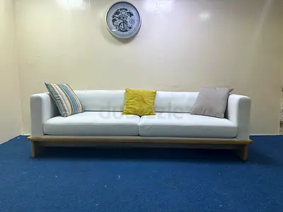 Excellent condition cratebarrel three seater sofa