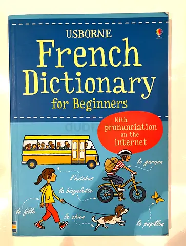 Usborne French Dictionary for Beginners — my copy, good condition
