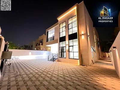 Villa for sale in Al Muwaihat 1, ready to move in, close to all services, with very spacious designs.