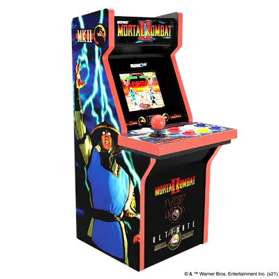 Mortal Kombat Upright Arcade Cabinet (Working)