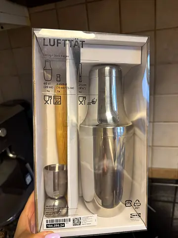 Ikea Stainless Steel Cocktail Shaker Set