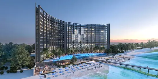 عرض حصري قوي | وحدة فندقية بنتهاوس فاخر مفروش بالكامل على البحر في الشارقة بإطلالة مباشرة على الخليج العربي وعائد استثماري مرتفع