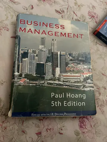 IB Business Management by Paul Hoang — 5th Edition (Used)