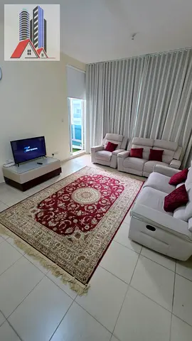 2 BHK For Rent In Ajman One Tower With Parking