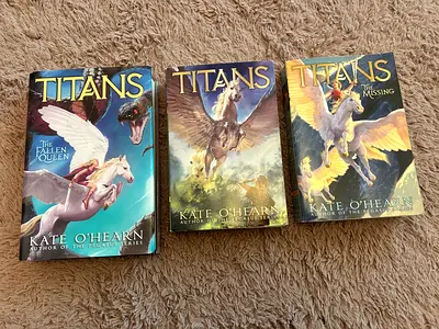 TITANS books (hard cover)