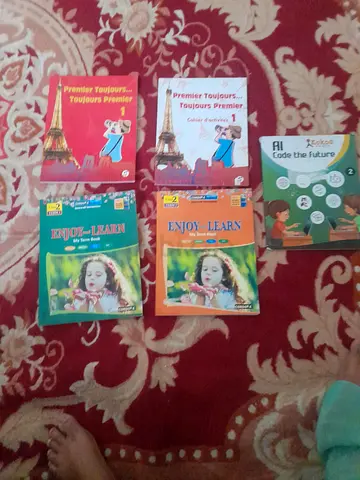 Set of 5 primary English learning workbooks NEW