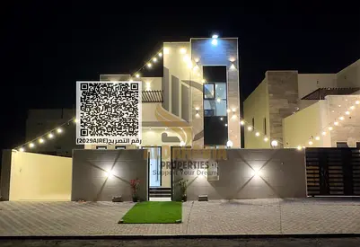 🏡 للإيجار فيلا زاوية دورين – أول ساكن في الزاهية / عجمان