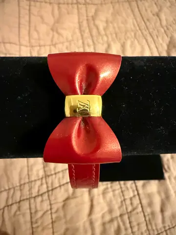 Louis Vuitton Leather Bracelet