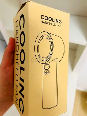 Portable Handheld Cooling Fan (New in Box)