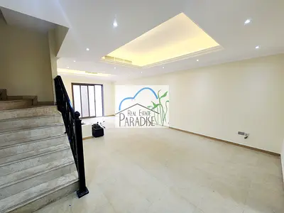 available private entrance 3 Bedrooms villa /4Bath/separate living/dinning/ laundry/ shared swimming pool/4 parking/ TV lounge/Kitchen rent in mirdif