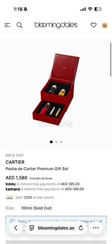 Pasha De Cartier Premium Gift Set