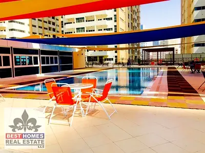 1BHK AVAILALBE FOR RENT IN AJMAN ONE TOWERS WITH SEA VIEW