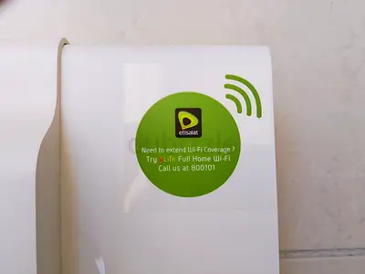 Etisalat home WiFi range extender - working condition