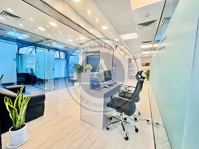 Fully Furnished Ultimate Convenient Serviced Offices At Prestigious Fahidi Heights | Free DEWA, CHILLER, WIFI