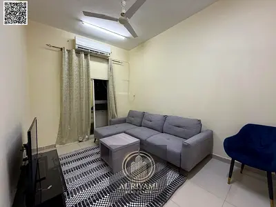 غرفة وصالة مفروش ببلكونة اول ساكن الرميلة 2 شامل الفواتير