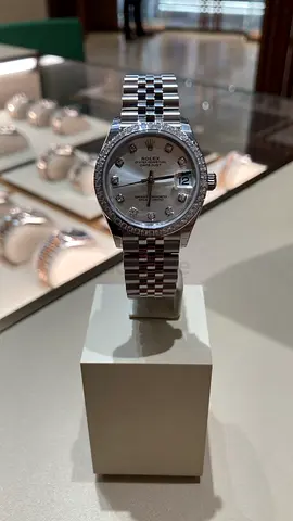 Rolex date just 31 full diamond set April 2026