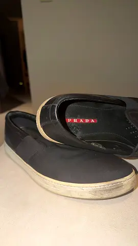vintage prada loafers