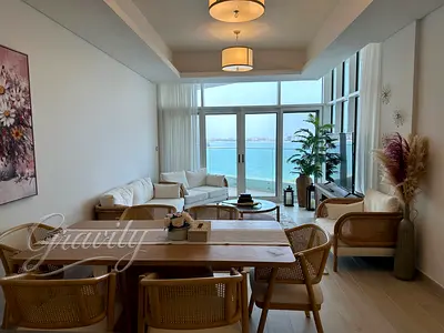 Luxury 1BR | Palm Jumeirah | Beach Access | Fully Furnished with Zero Commission.