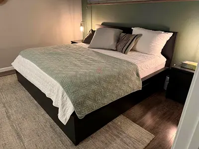 ikea bed and mattress/king size