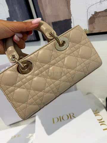 Dior Lady D Joy Small Beige Bag