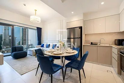Burj Khalifa View | Furnished | Vacant | Elegant