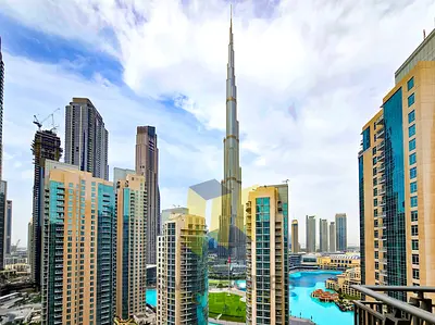 Elegant 1BR | Full Burj View | Move-In Ready