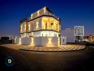 عرض خاص الحليو2 عجمان فيلا 5غرف كورنر مع روف شامل رسوم التسجيل تمويل بنكى تملك حر لجميع الجنسيات