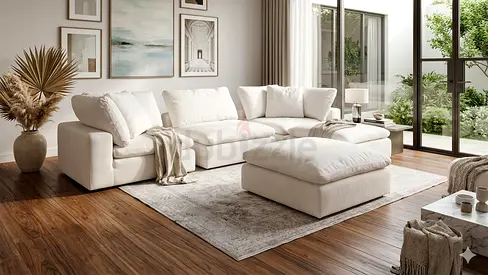Marina home Luscious feather 🪶 filled modular sofa
