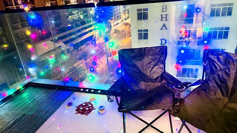 Pair of Foldable Camping/Patio Chairs with Cup Holders