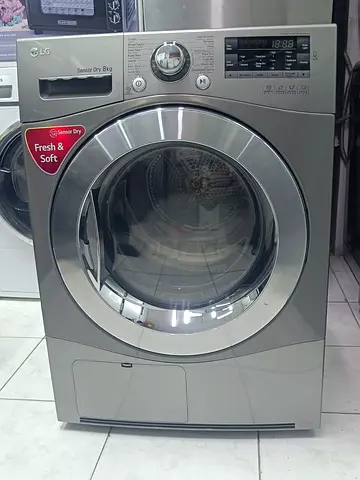 LG Brand Latest New Model Sensor Dryer 8kg Fresh and Soft Dryer