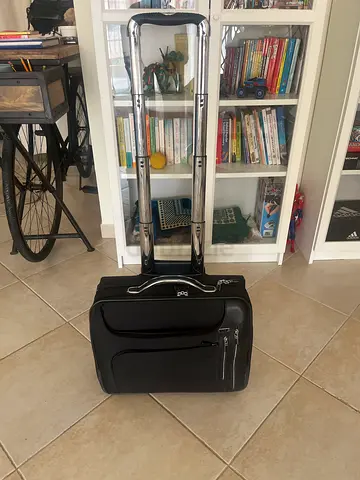 TUMI alpha series rolling briefcase