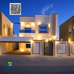 For sale in Al Zahia, Ajman: a 4-bedroom villa. Price includes water and electricity.