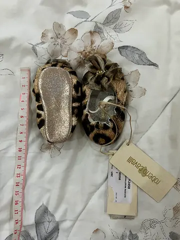 Baby Shoes New ballerina Roberto Cavalli – Leopard 🐆