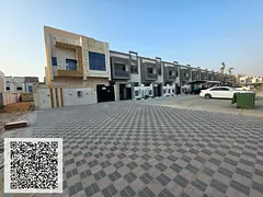 Sikka Townhouse villa for sale in Al Zahia area, Big Paved, consisting of 6 master bedrooms, main st