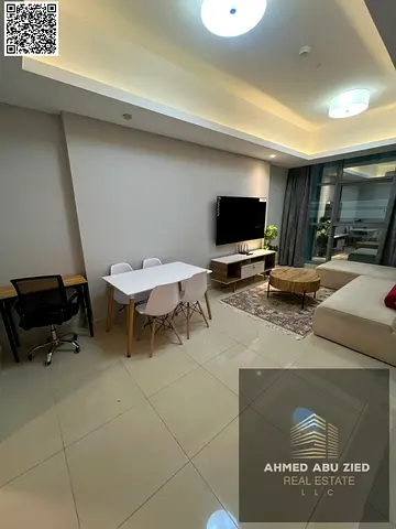 One bedroom and living room for annual rent in Gulf Towers, Ajman. Fully furnished apartment offering a good level of comfort and practical living